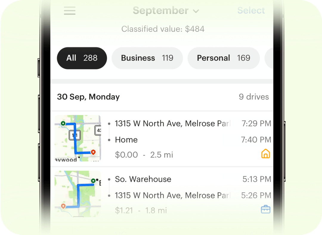 Mileiq Automatic Mileage Tracker For Smarter Business